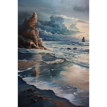 Oil Canvas of the Ocean
